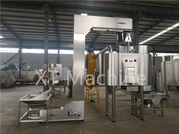 Automatic Air Dry Peanut Peeling Machine 1000kg/h For Almond