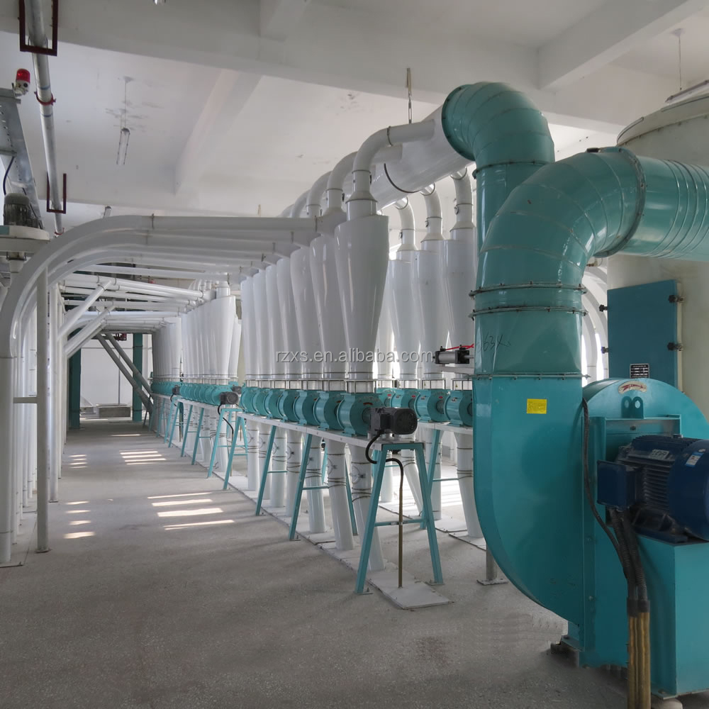 Wheat Flour Mills India 100000 KG Capacity Ideal for Commercial Maize Milling Machine