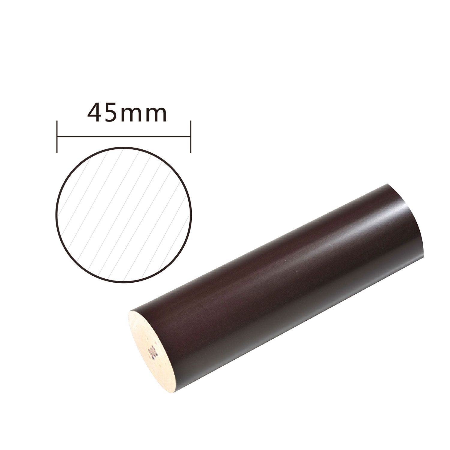Item NO. SO45 45mm Round Handrail for Popular Decorative Railing and Stair Railing
