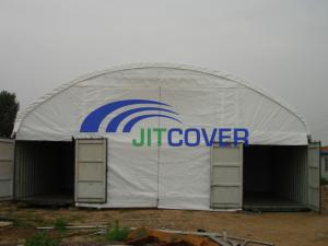 Quality Fabric Building on Two Containers wholesale