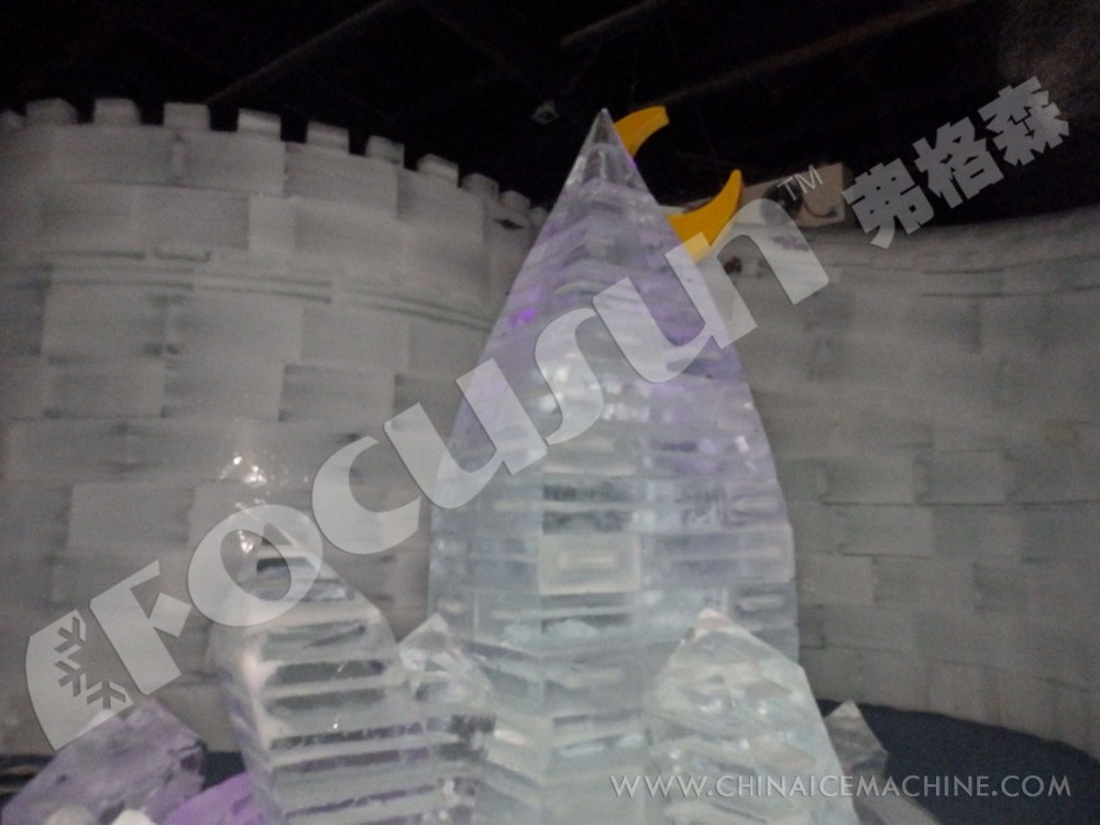 Indoor and Outdoor Ice Snow Park Artificial Snow Falling Machine for Unique Experience