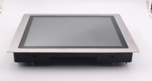 Quality RS232 17&quot; Flat Bezel Panel Mount LCD Monitor 1024x768 wholesale