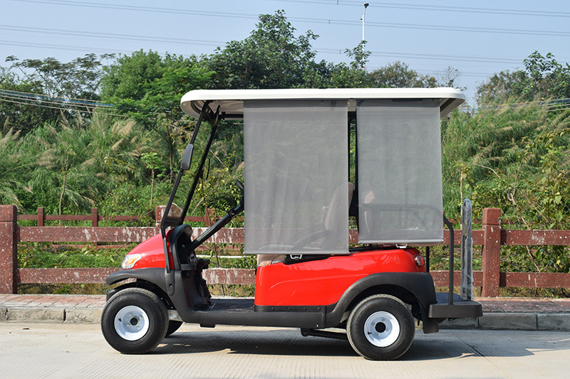 Quick Open Foldable Golf Cart 2 Seats+2 Rear Seat