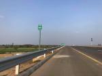 Hot Dip Galvanized Highway Guardrail Systems Crash Barrier Q345 Steel