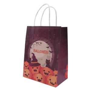 Quality Recycled Shopping Paper T Shirt Bags With Paper Twist Rope FSC FDA Certified wholesale