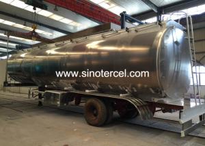 Quality 30000ltr Fuel Tank Semi Trailer Tanker With Rim 8.0 12pcs Loading wholesale