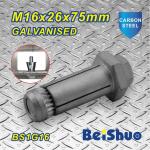 M16 Carbon steel Zinc plated Hot dip Galanised Expansion threading Machine