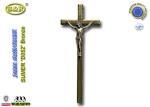 Adult Zinc Coffin Cross And Coffin Decoration D052 European Style 44*17.5cm