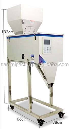 Automatic grain weighing filling machine,weigh filler, vibratory filler 100g-999g