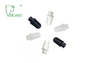 Quality Medical Sterile Luer Lock Luer Slip Dental Syringe Cap Disposable Black White wholesale