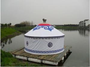 Quality Anti - Ultraviolet Mongolian Yurt Tent With Thickening Acupuncture Cotton wholesale