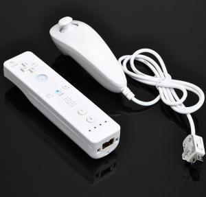 Quality Durable blue WII Nunchuk Controller With Motion Plus For Nintendo WII Gamepad wholesale