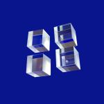 Beam Splitter Octahedron Holographic Optic Prism Cube