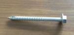 Timber Self Tapping Sheet Metal Screws C-1022 Steel Hex Washer Head Type