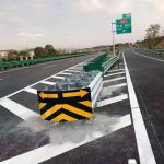 Road Barrier Crash Cushion ISO9001 2008 Certified Highway Guardrail for Traffic