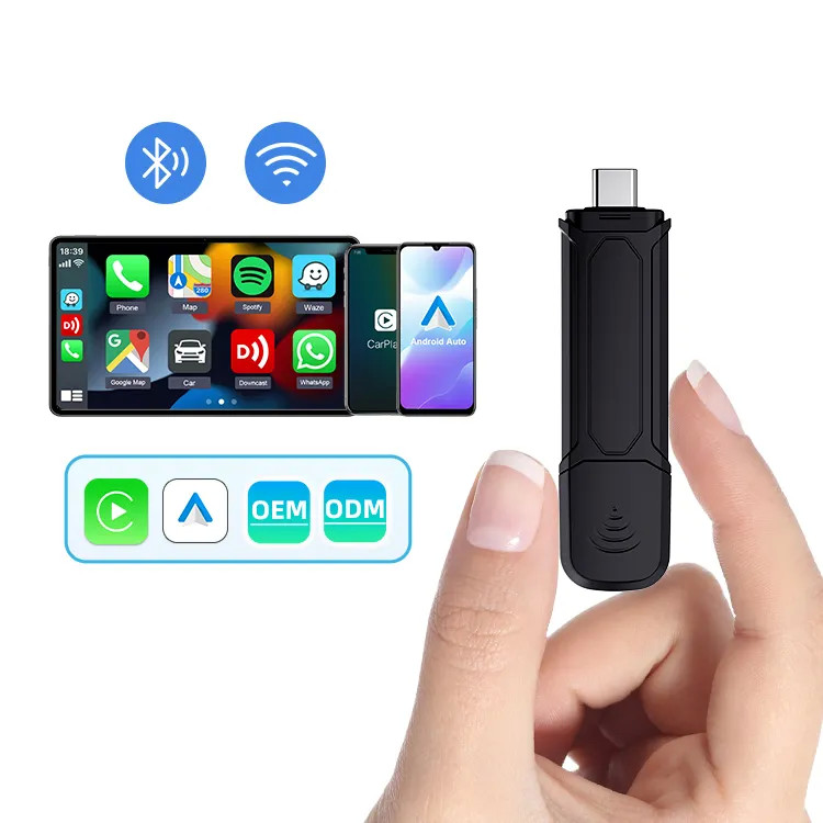 Mini SE-Pro Wired To Wireless Adapter Carplay & Android Auto 2 In1Usb Dongle Carlinkit Ai Box