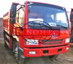 4x2 Double Axle Dump Truck , Multi Purpose 10 - 15 15 Tonne Tipper Truck