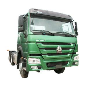 Quality 10 Tire SINOTRUK Heavy Truck Tractor HOWO 6X4 420HP Prime Mover wholesale