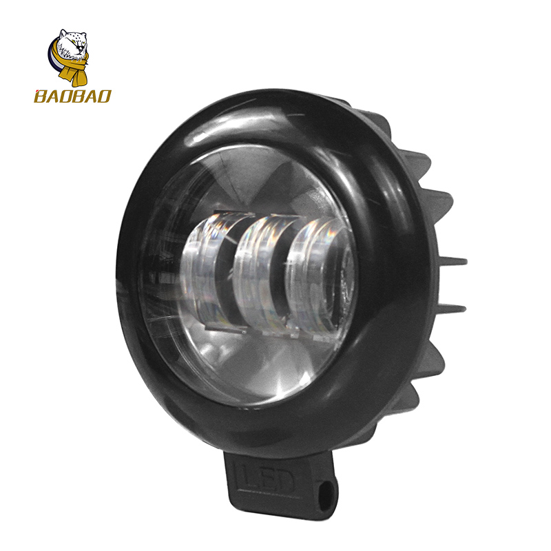 Black Circle Square Casing 12V 24V Offroad Accessories Auto Fog Lights