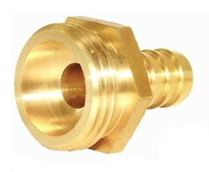 Quality 1/2&quot; Barb X 3/4&quot; Male Garden Hose Quick Connect , OEM Brass Hose Fittings wholesale