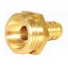 Buy cheap 1/2" Barb X 3/4" Male Garden Hose Quick Connect , OEM Brass Hose Fittings from wholesalers