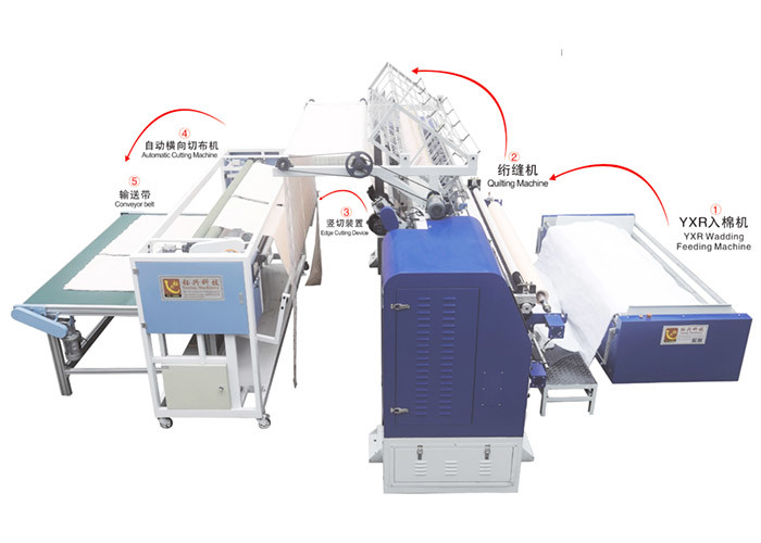 Industrial 128 Inch Automatic Panel Cutter Textile Cutter Machine