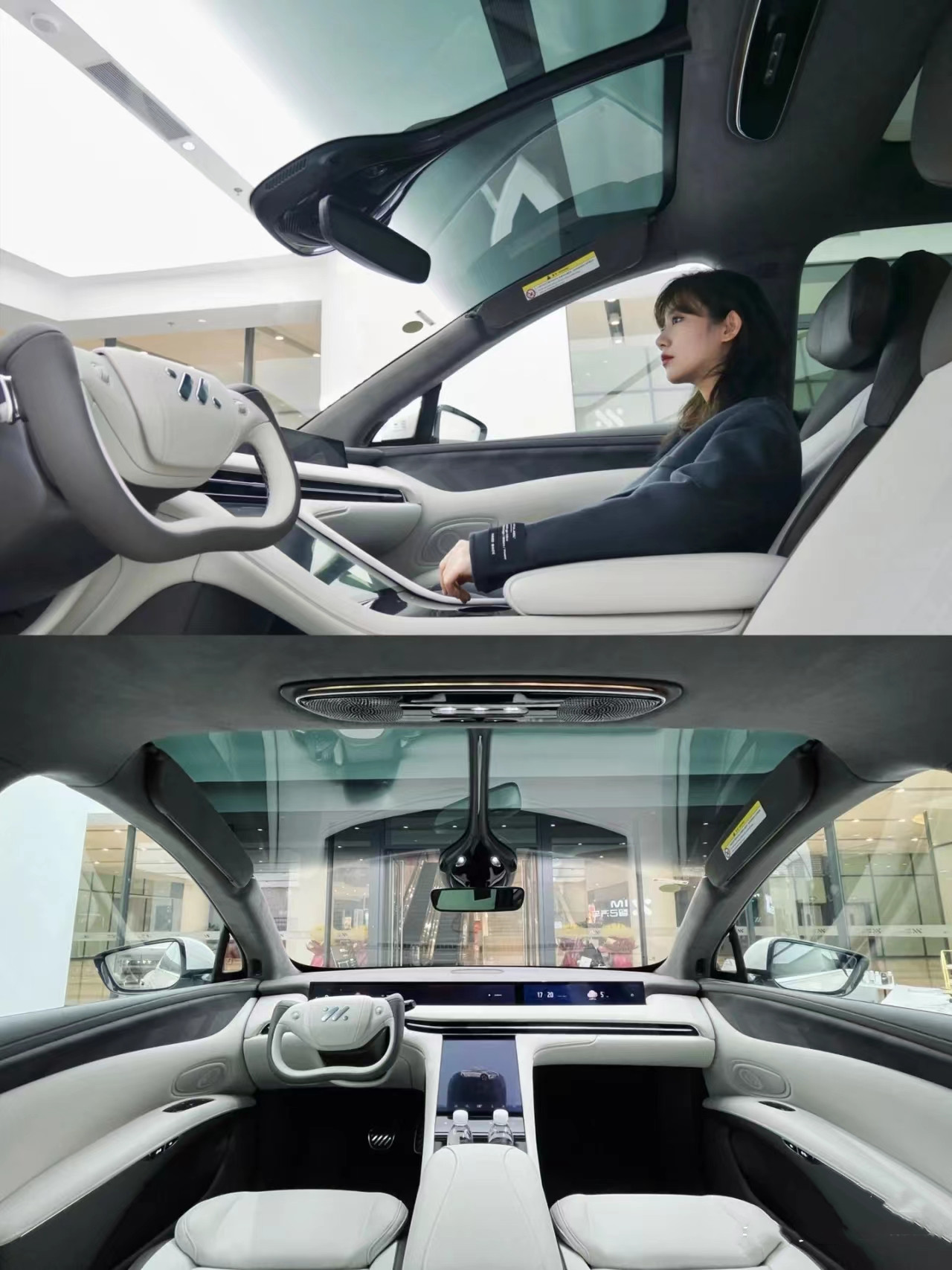 5 Door 5 Seats Zhiji LS7 Elite RWD 20 Inches Tires SUV Ev Car Electric Rechargeable Battery NEDC Range 602km High Speed 200km/h
