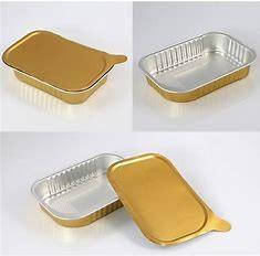 Quality 0.25mm Airline Catering Aluminum Disposable Containers wholesale