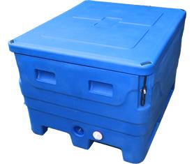 Quality Oversized 400L Blue Insulated Fish Container wholesale