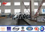 Q345 Q360 Distribution Electrical Steel Tubular Pole With Electrical Accessories