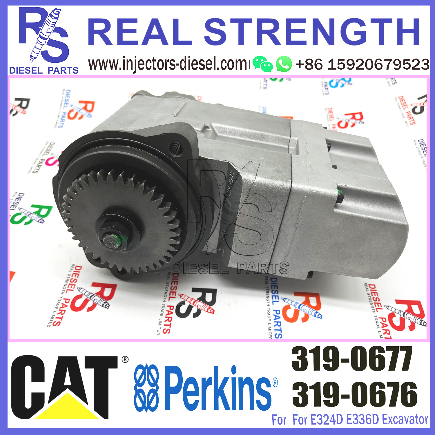 C9 diesel engine injection pump 3190677 319-0677 for CAT excavator E330D E336D