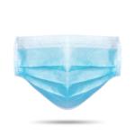 Low Breathing Resistance Sterile Face Masks , 3 Ply Disposable Earloop Mask