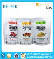 Laminated Material Plastic Holographic Bag Custom Printed Mylar Bags