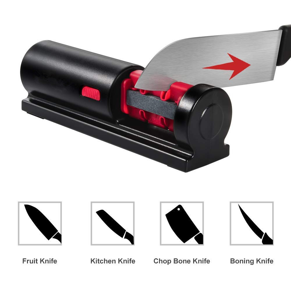 Professional 4-in-1 Ceramic Scissors Knife Sharpener with Design and Customized Logo