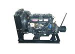 4 . 33 L Stationary Diesel Engine With Clutch , 48 KW Industrial Diesel Engines
