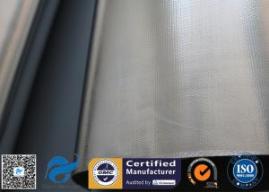 Quality 0.5mm Aluminium Foil / Silver Coated Fabric Fibreglass Fabric For Heat Protection wholesale