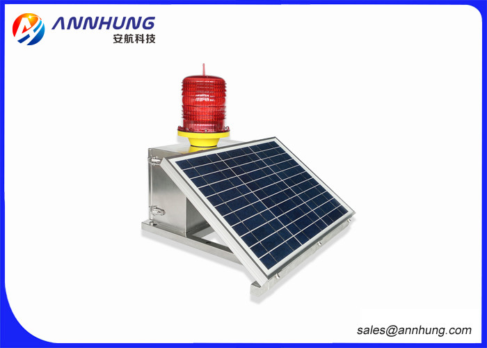 LED Warning Lights / Solar Obstruction Light Profession Flash Switch