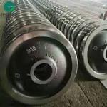 300mm Rail Track Wheels Wear Resistant Alloy Metal Material For 1000mm Track