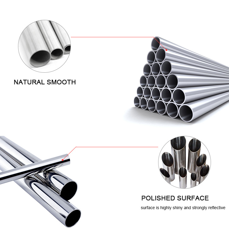 310 321 430 Seamless Round Stainless Steel Tube Pipe 6mm-273mm OD