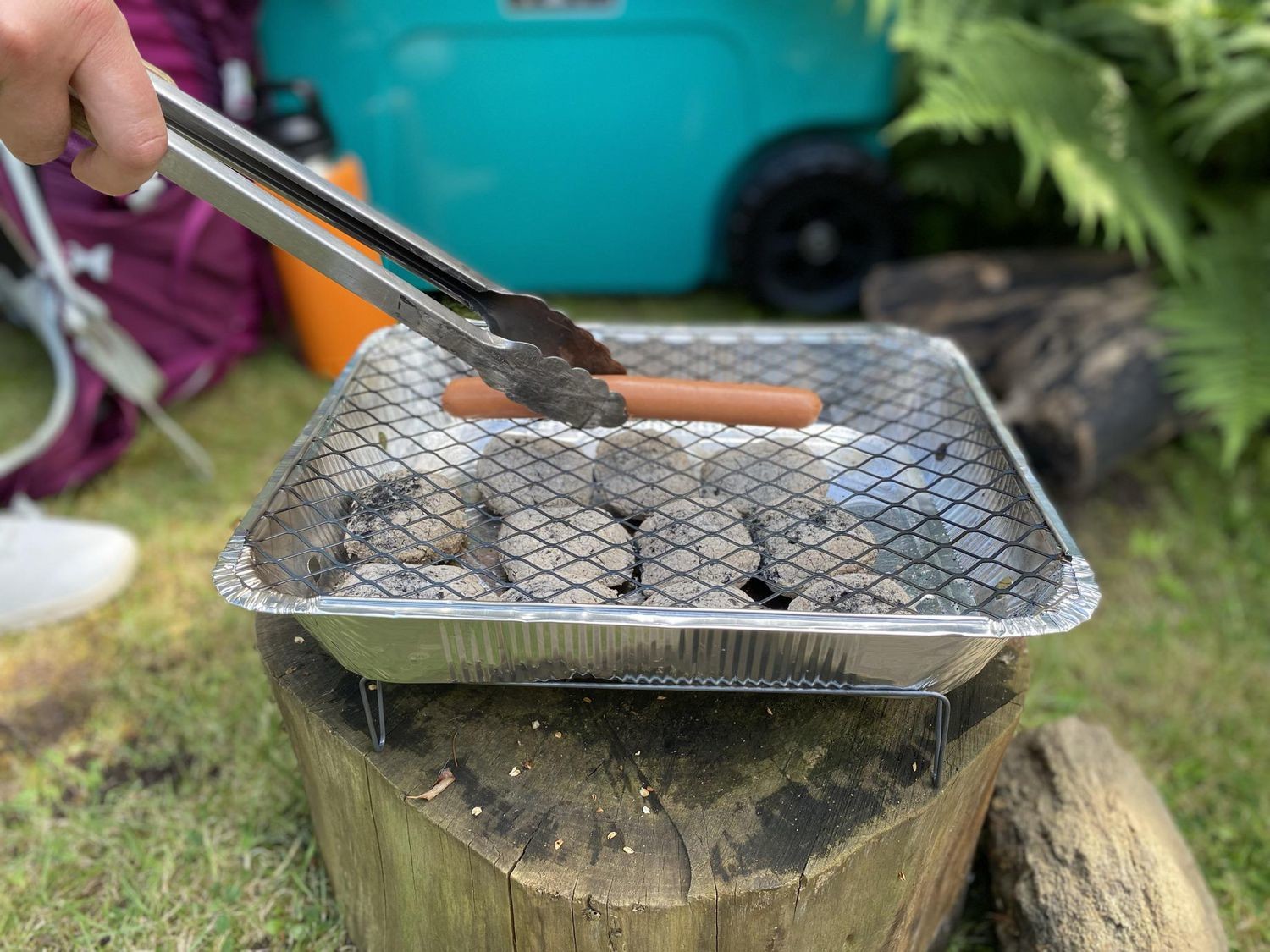 Mini Charcoal Grill 26.5x19.5x8cm Grill Portable Charcoal Small Grill