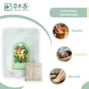 Quality Woody Aroma Foot Bath Pack Herbal Detox Foot Soak Pack For Relaxation wholesale