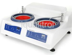 Quality Double Disc Two Motors Metallographic Polishing Machine Stepless Speed 50-600rpm wholesale
