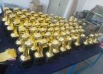 Handmade Custom Trophy Cup Gold Plated In Boxing Matches Victory Fist Shape