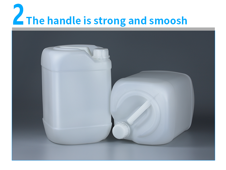 Durable Square HDPE Plastic Jerry Can 10L Height 317mm