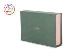 Sliding Cosmetic Gift Box , Personalised Makeup Box Rectangle Shape