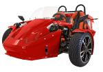 Tri Wheel Motorcycle E-Spider 72V Trike Powerful 3000w Mid Drive Motor With