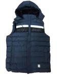 Green Blue Puffer Vest Mens Big And Tall