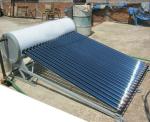 Free-standing Bathroom Compact Pressure Solar Water Heater Galvanized Steel &