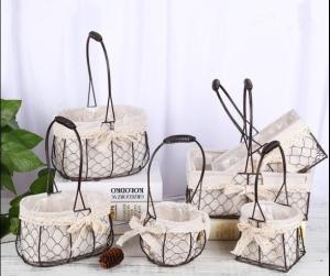 Quality Holiday Gift Iron Basket wholesale