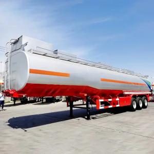 Quality 5000 Gallon 6000 Gallon 9000 Gallon Aluminum Tanker Trailers For Sale 3 Axle wholesale